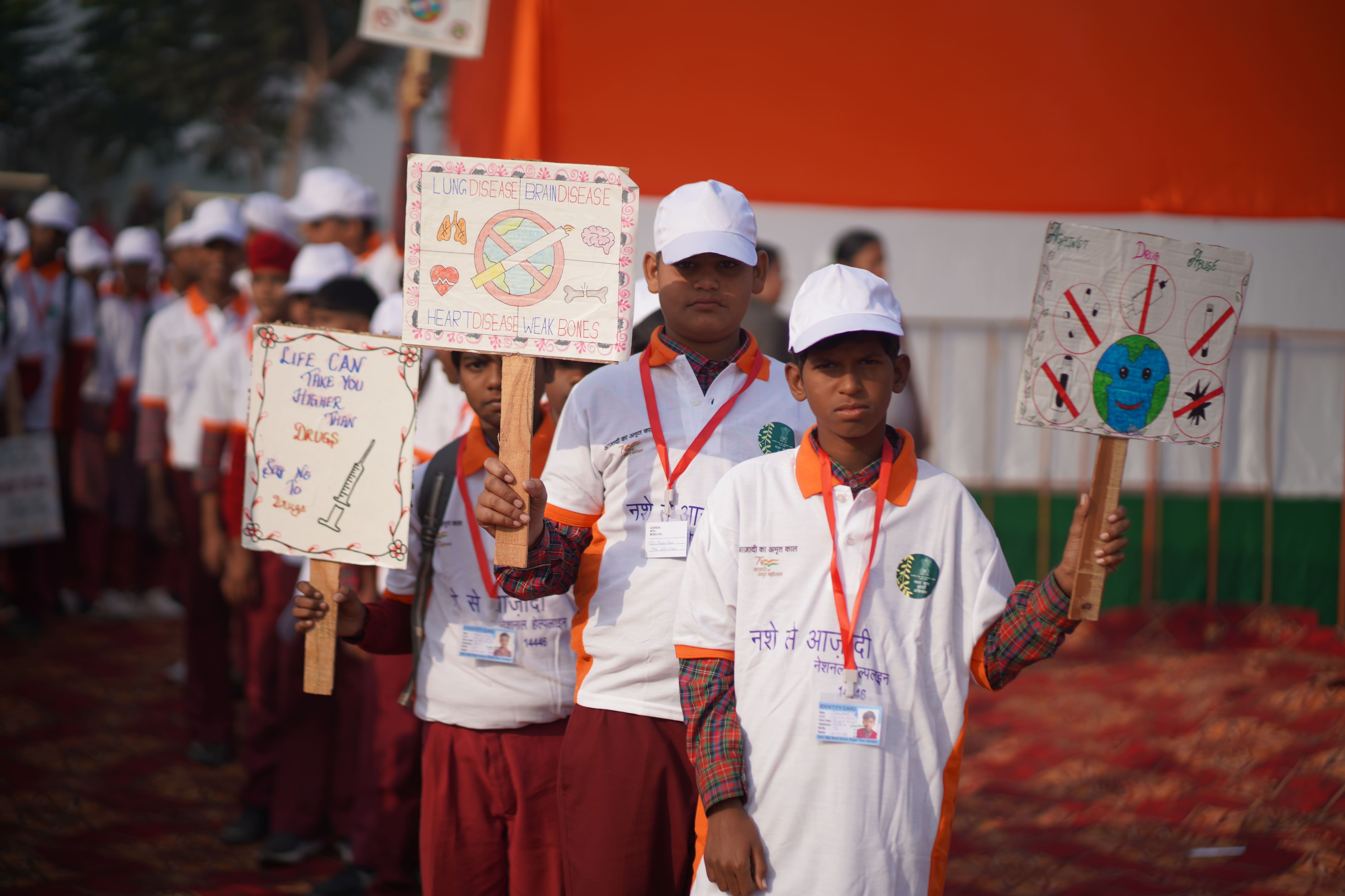 Highlights from the 5-Year Celebration of the Nasha Mukt Bharat Abhiyaan in Amritsar, organised in partnership with the Government of Punjab.