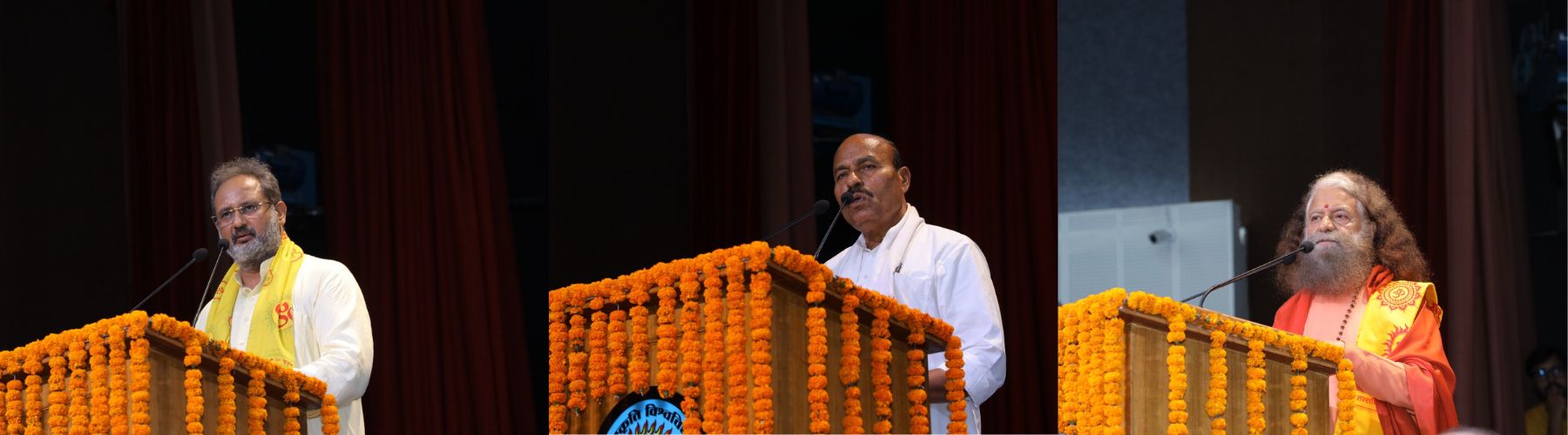 Glimpses from the observance of the International Day Against Drug Abuse and Illicit Trafficking and the culmination of Nasha Mukt Bharat Saptah 2026 at Haridwar, in the august presence of Hon'ble Union Minister Dr. Virendra Kumar, Dr. Chinmay Pandya, Pujya Swami Chidanand Saraswati Ji, Shri Khajan Das, and Dr. Dhan Singh Rawat.