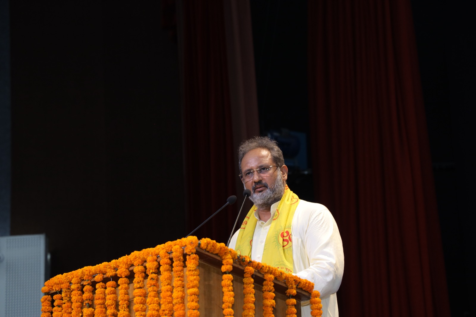 Glimpses from the observance of the International Day Against Drug Abuse and Illicit Trafficking and the culmination of Nasha Mukt Bharat Saptah 2026 at Haridwar, in the august presence of Hon'ble Union Minister Dr. Virendra Kumar, Dr. Chinmay Pandya, Pujya Swami Chidanand Saraswati Ji, Shri Khajan Das, and Dr. Dhan Singh Rawat.