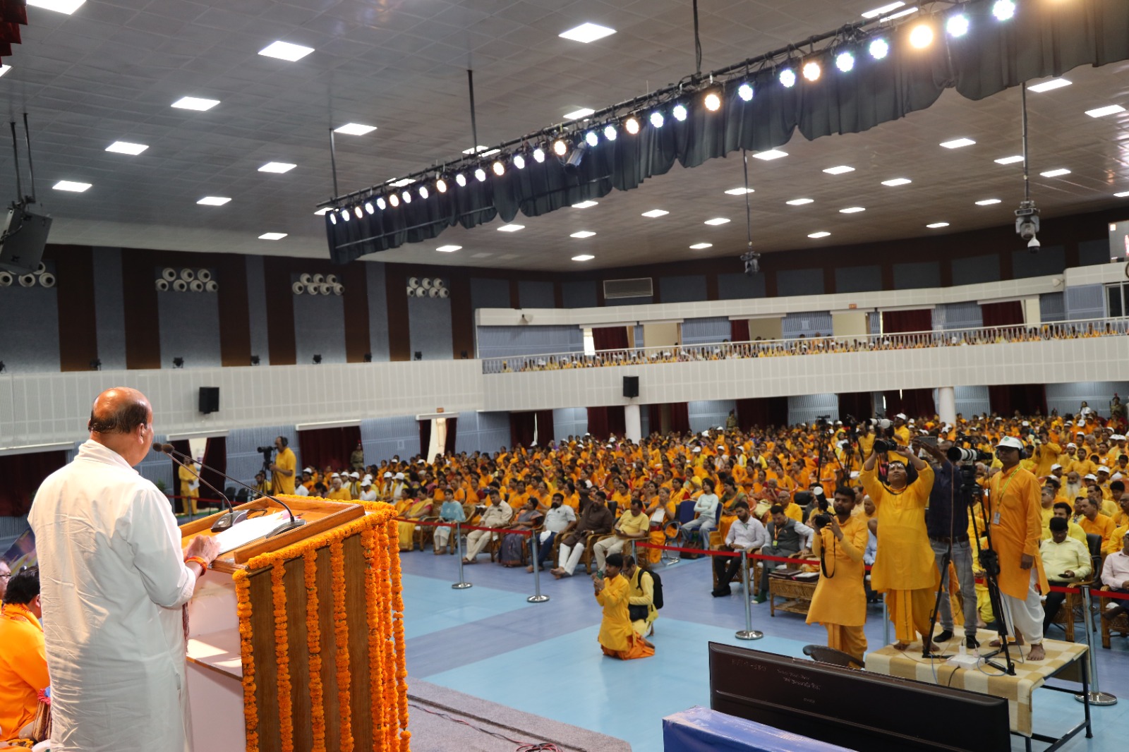 Glimpses from the observance of the International Day Against Drug Abuse and Illicit Trafficking and the culmination of Nasha Mukt Bharat Saptah 2026 at Haridwar, in the august presence of Hon'ble Union Minister Dr. Virendra Kumar, Dr. Chinmay Pandya, Pujya Swami Chidanand Saraswati Ji, Shri Khajan Das, and Dr. Dhan Singh Rawat.