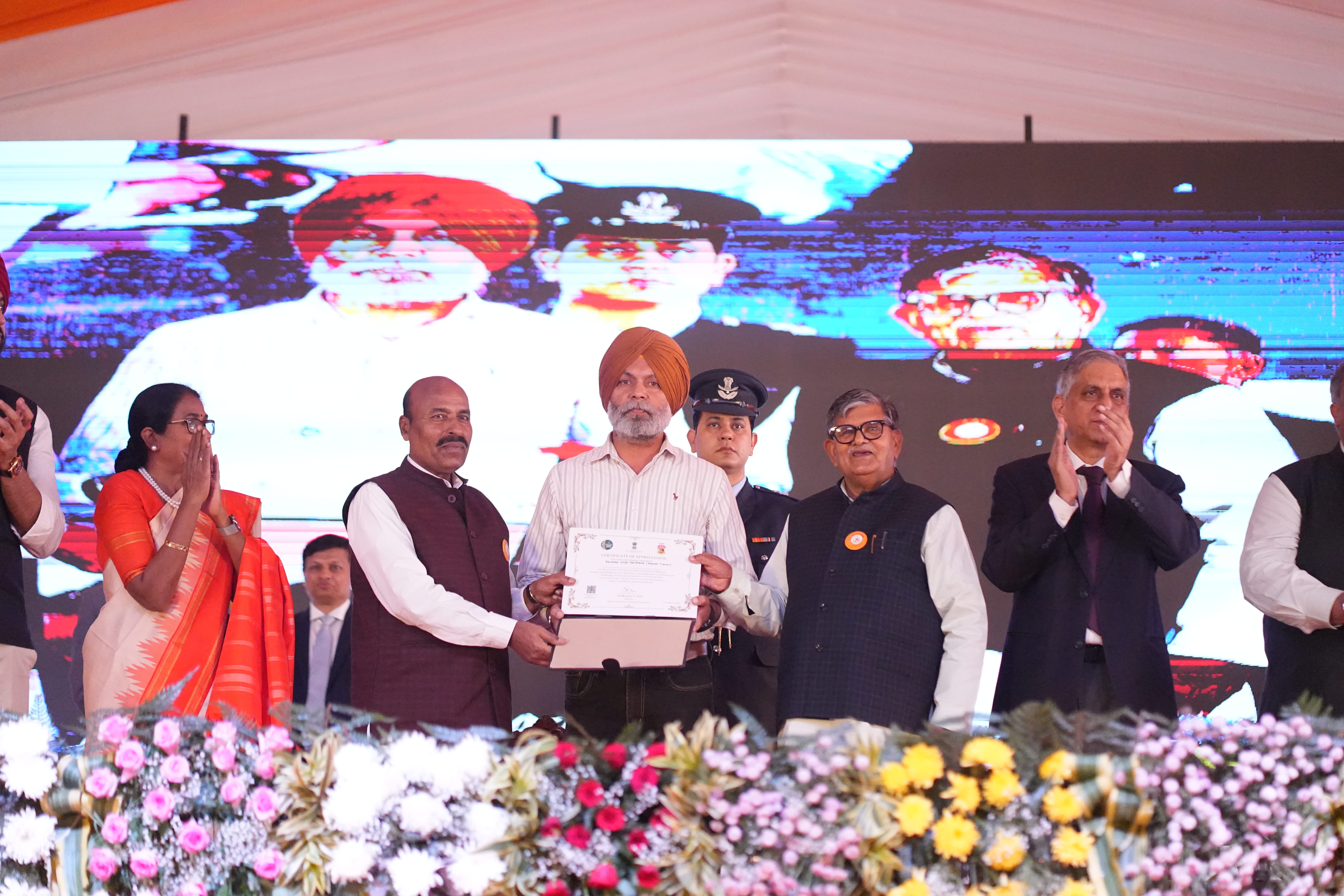 The Celebration of 5 Years of Nasha Mukt Bharat Abhiyaan in Amritsar featured a special felicitation ceremony recognising individuals for their outstanding service in the field of substance use disorder.