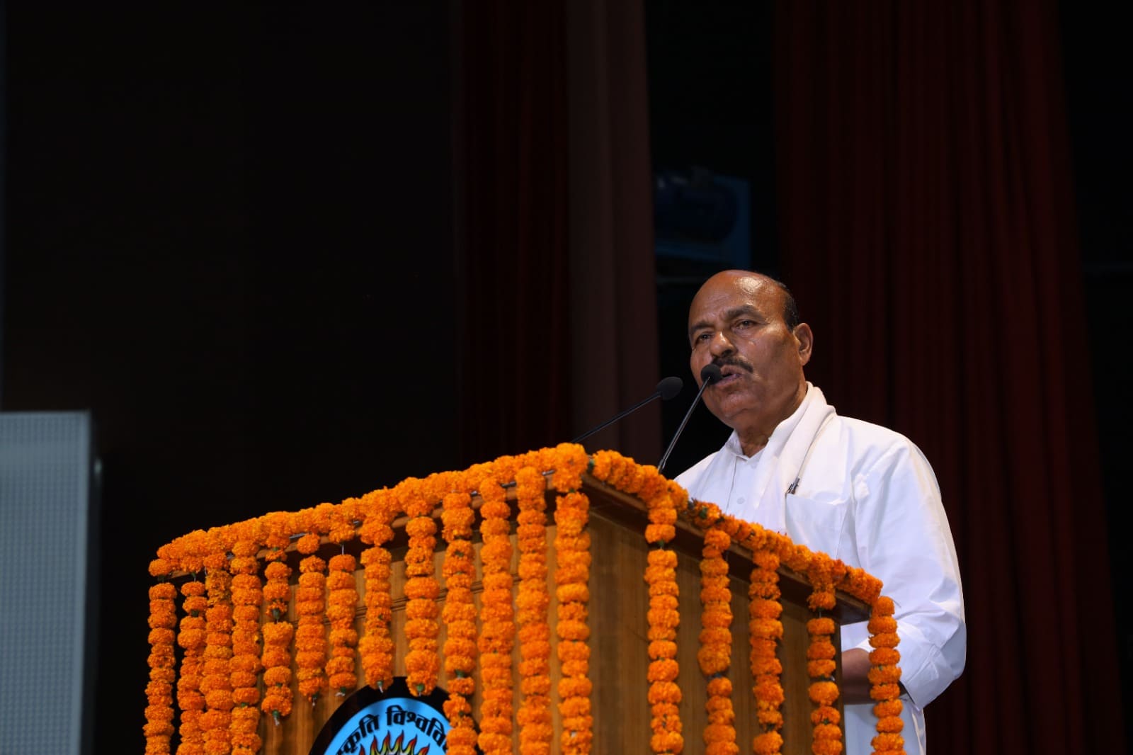Glimpses from the observance of the International Day Against Drug Abuse and Illicit Trafficking and the culmination of Nasha Mukt Bharat Saptah 2026 at Haridwar, in the august presence of Hon'ble Union Minister Dr. Virendra Kumar, Dr. Chinmay Pandya, Pujya Swami Chidanand Saraswati Ji, Shri Khajan Das, and Dr. Dhan Singh Rawat.
