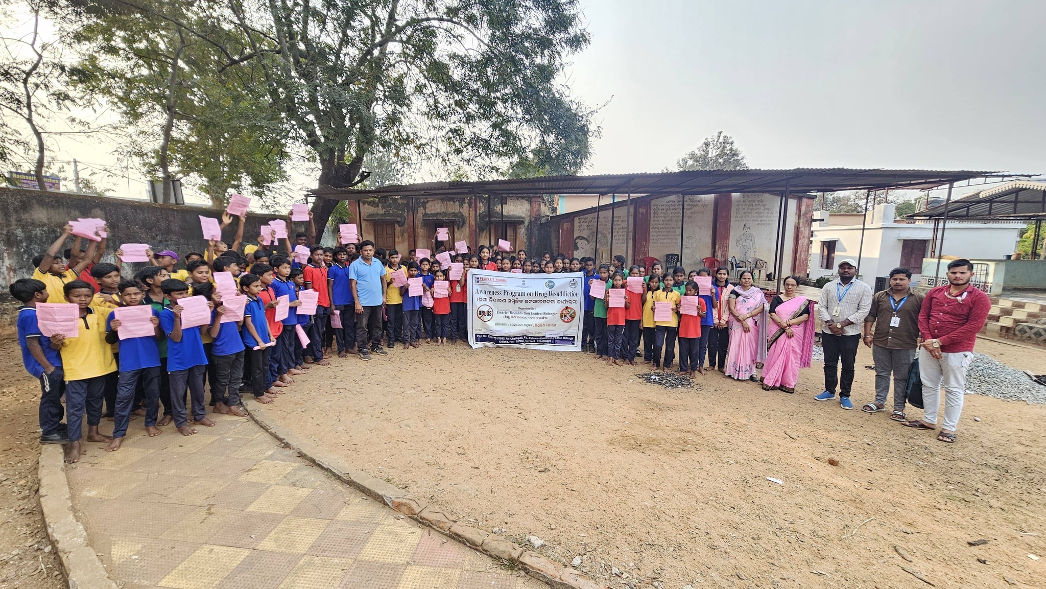 Awareness Camp at Govt. Upper Primary School, Hardatala, Balangir