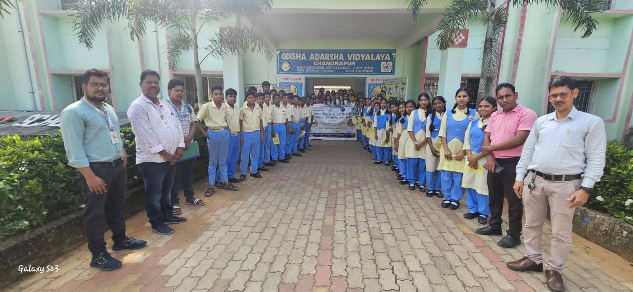 Awareness Camp at Odisha Adarsha Vidyalaya, Chandrapur, Balangir