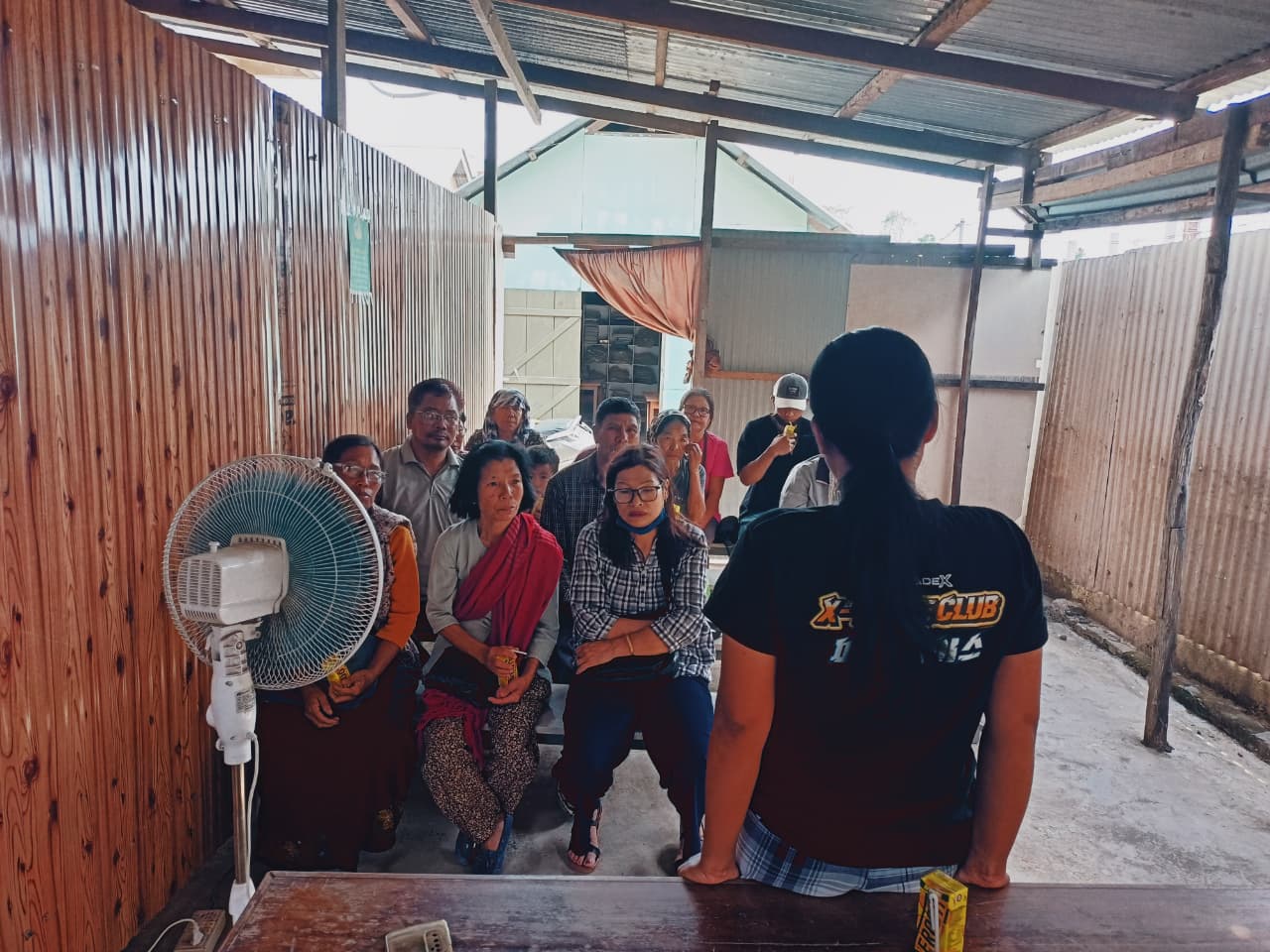 Awareness Camp at Dinthar Nghathal churachandpur