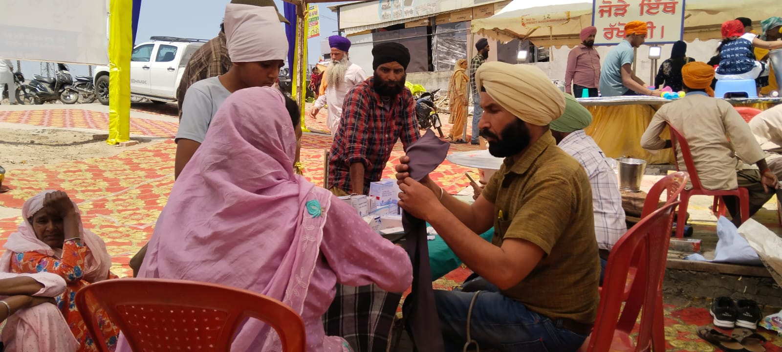 Awareness Camp at Gurdwara Sh.Kiratpur Sahib