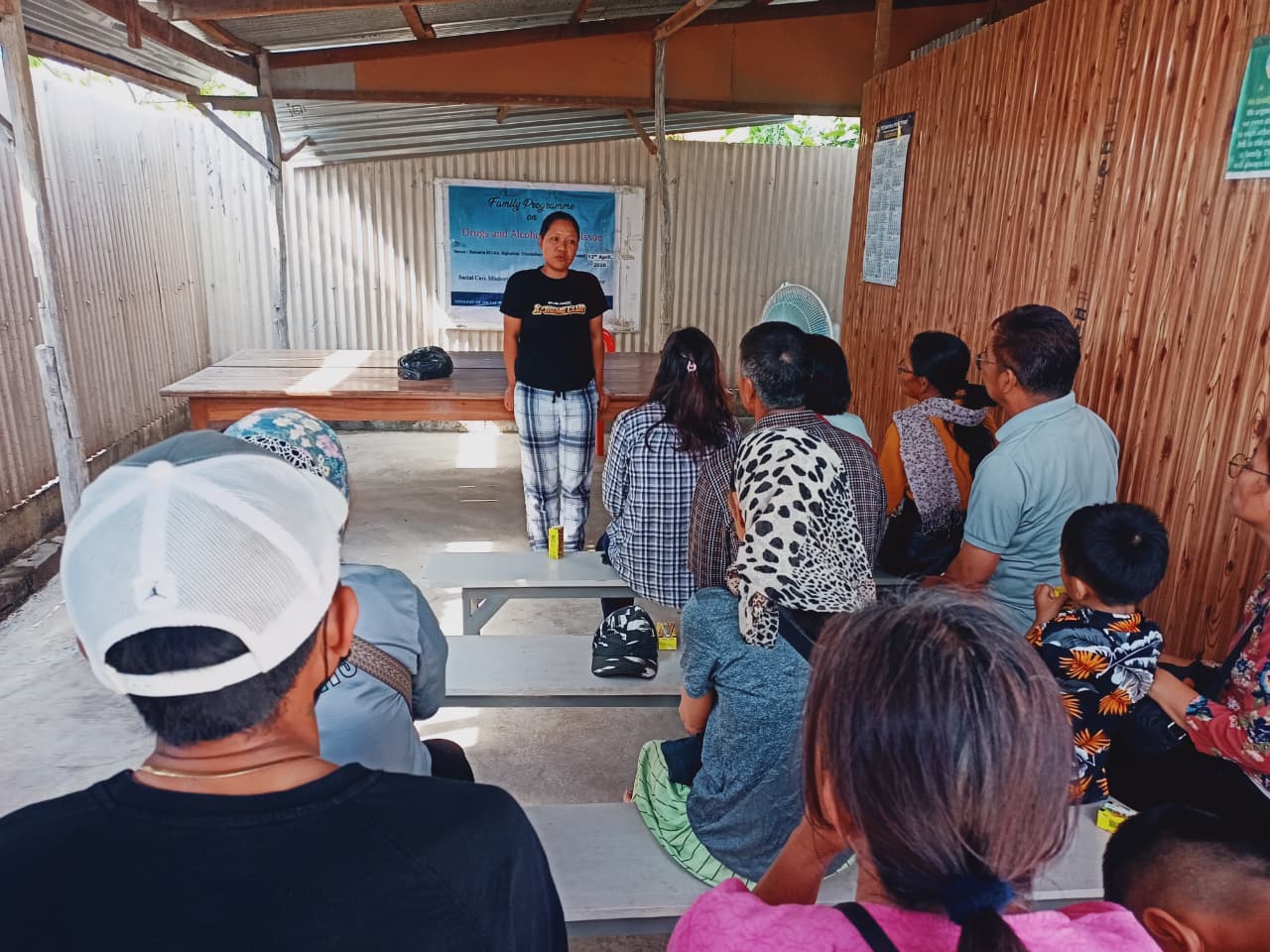 Awareness Camp at Dinthar Nghathal churachandpur