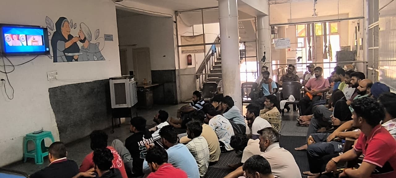 Awareness Camp at IRCA, Saket Hospital Patiala