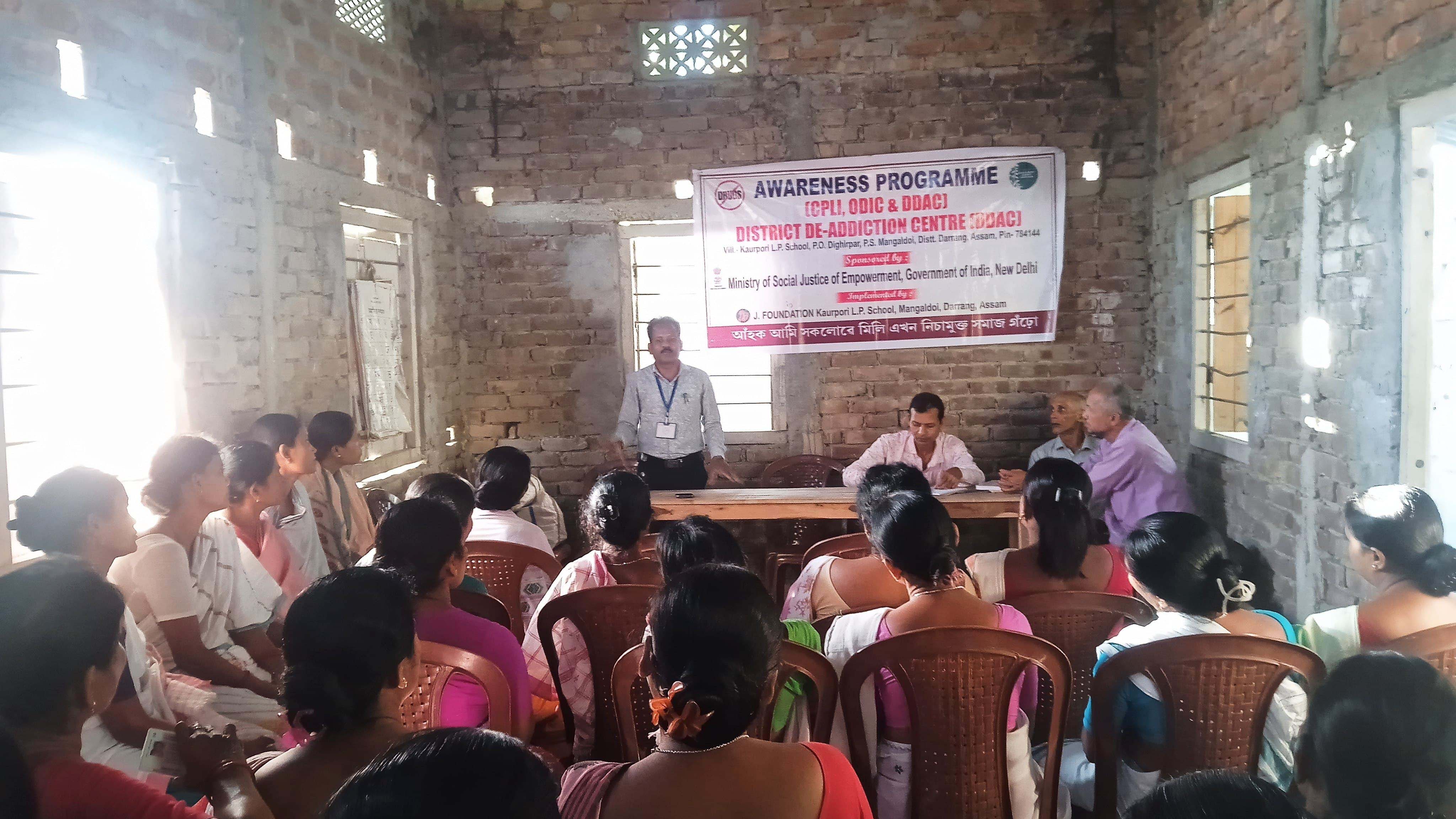 Awareness Camp at kumarpara Asomi Yubak Sangha