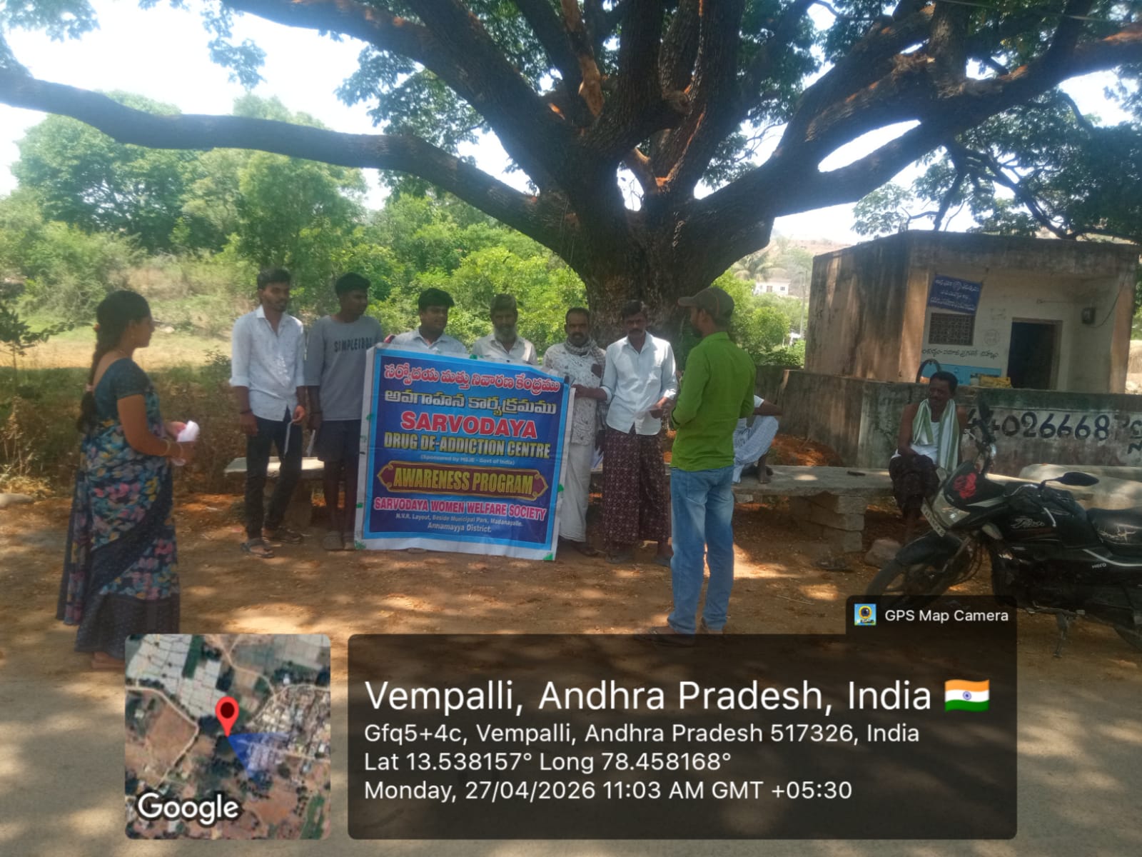 Awareness Camp at SREERAMA TEMPLE