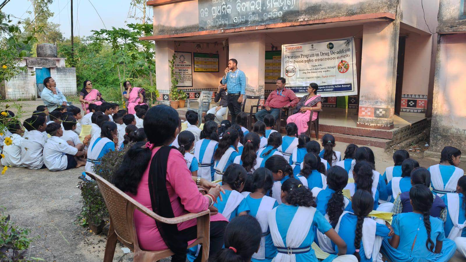 Awareness Camp at Govt. Upper Primary School, Malmunad, Balangir