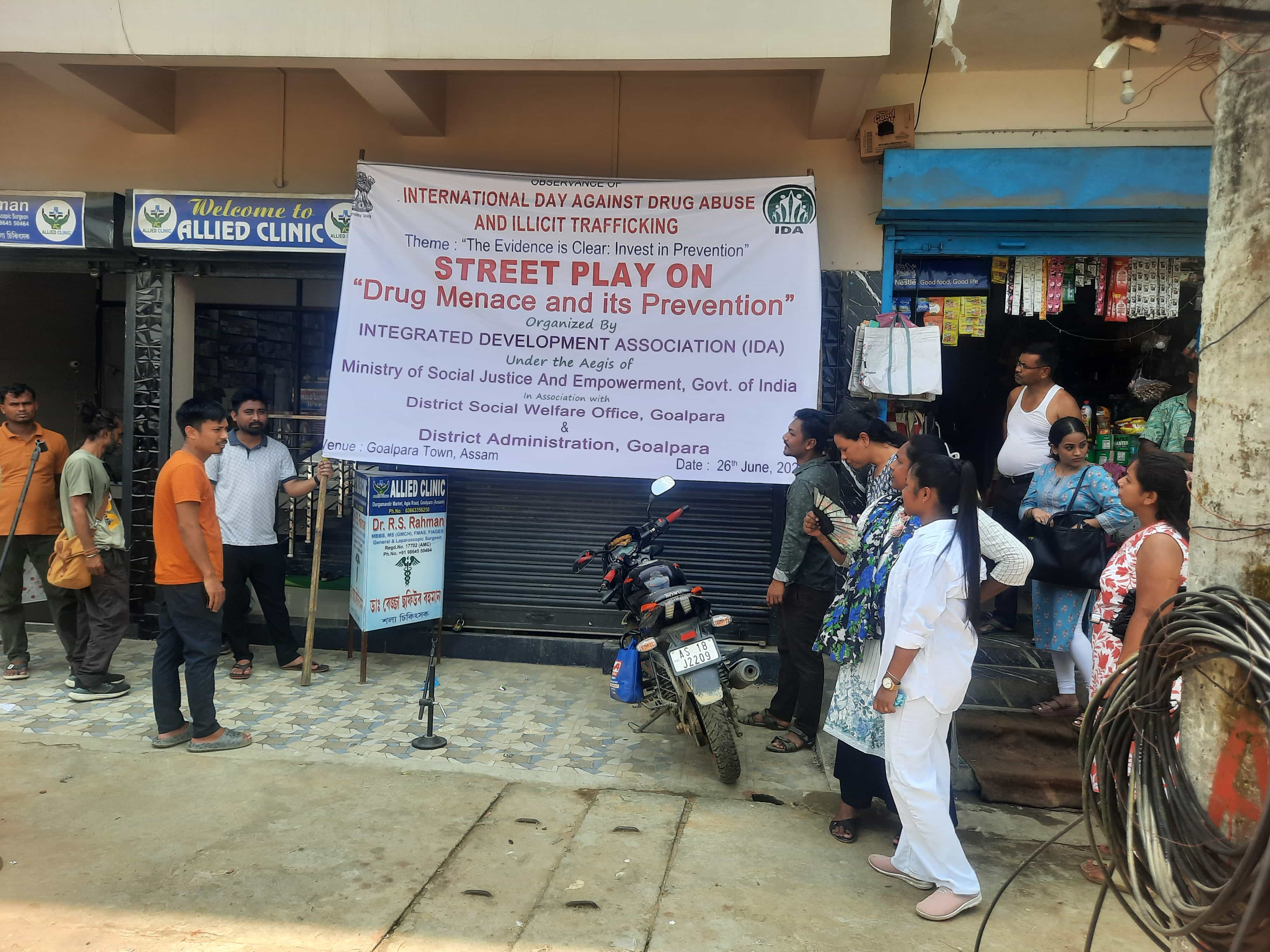 Awareness Camp at Durga Mandir Bazar