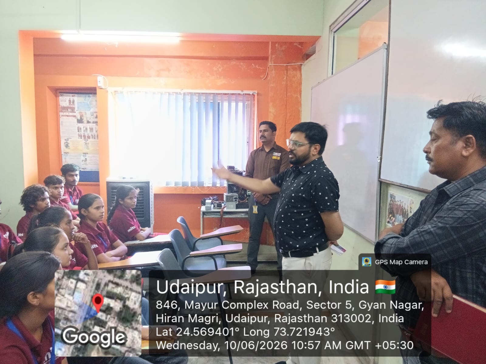 Awareness Camp at Awareness Generation and Pledge Ceremony at MITS Society by Aarogya DDAC,Udaipur