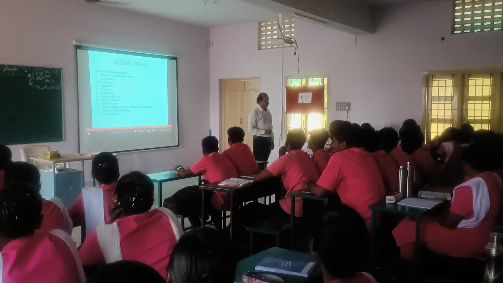 Awareness Camp at Indhira College of Nursing