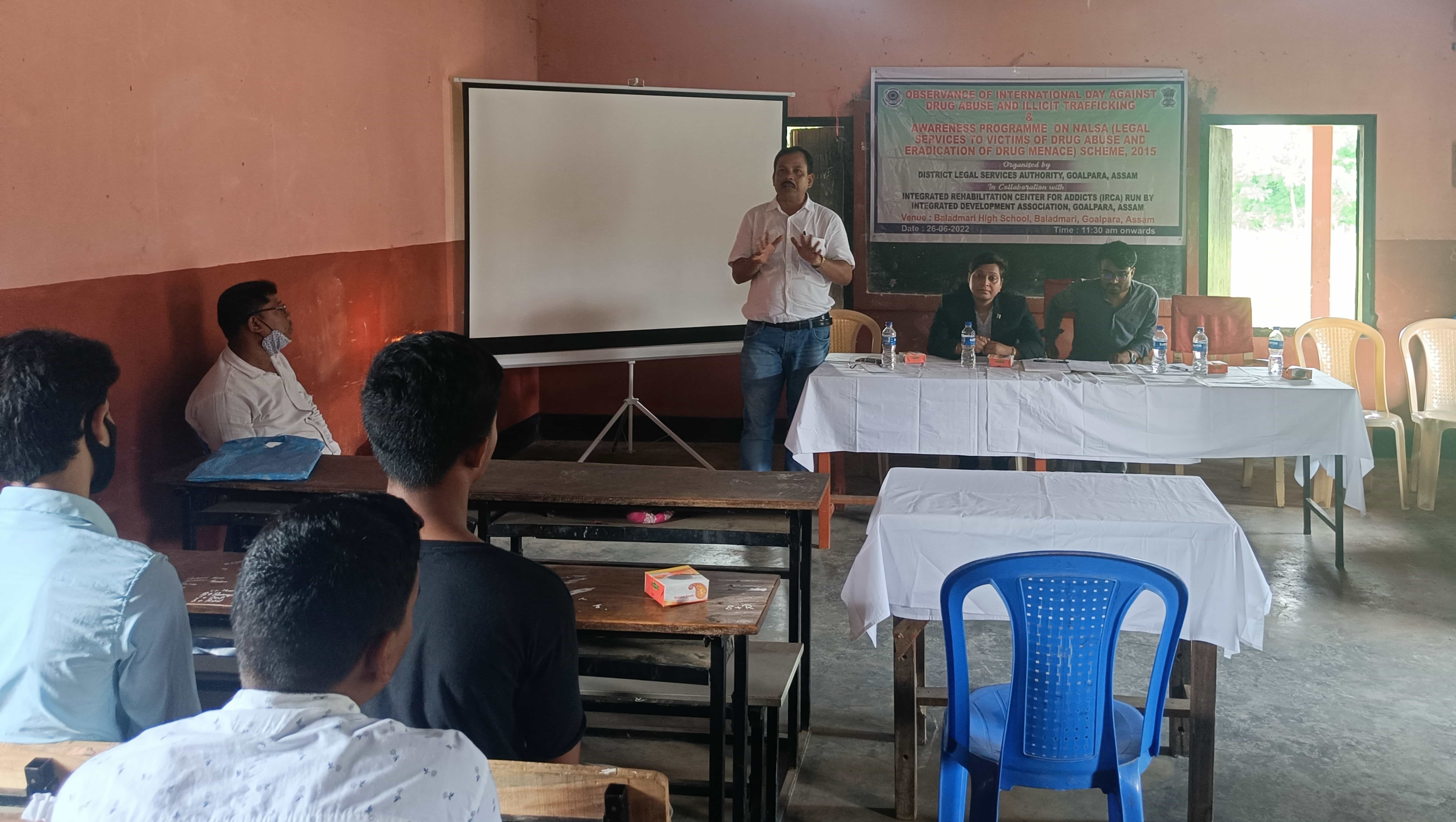 Awareness Camp at Baladmari High School Goalpara