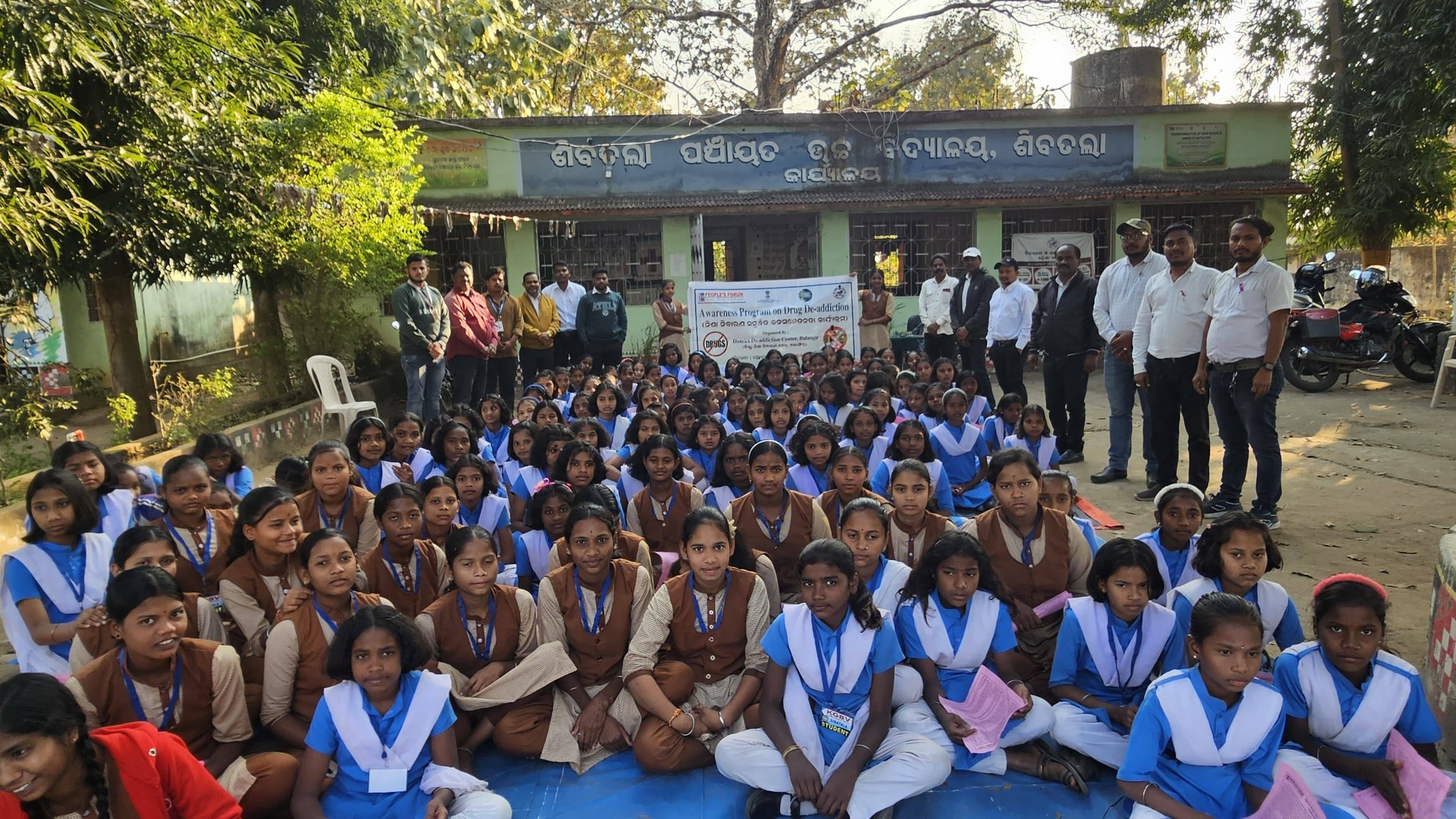 Awareness Camp at Shibatala Panchayat Govt. High School, Deogaon, Balangir