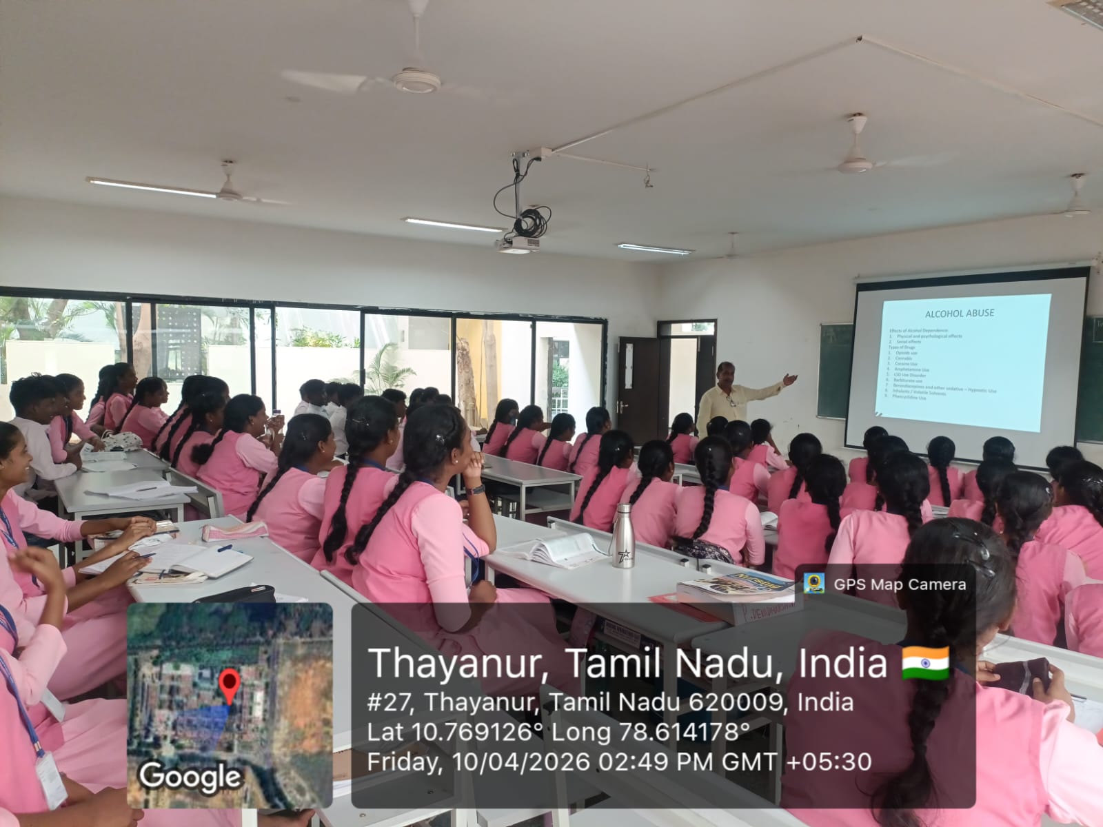 Awareness Camp at G K College of Nursing,Trichy