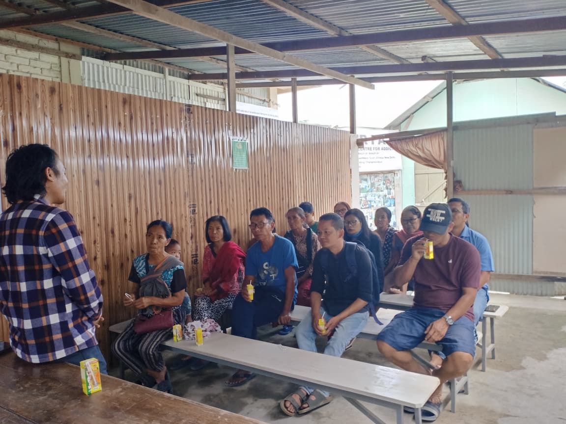 Awareness Camp at Dinthar Nghathal churachandpur