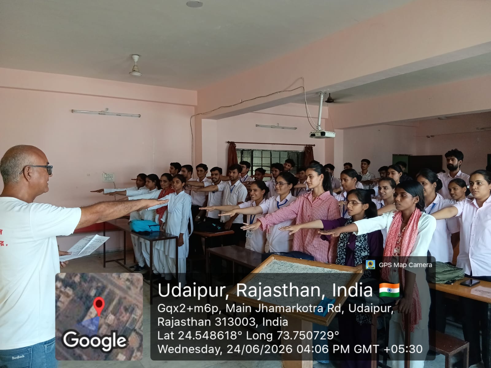 Image 1 of awareness activity at Awareness Generation and Pledge Ceremont at Kalptaru College Of Nursing by Aarogya DDAC Udaipur