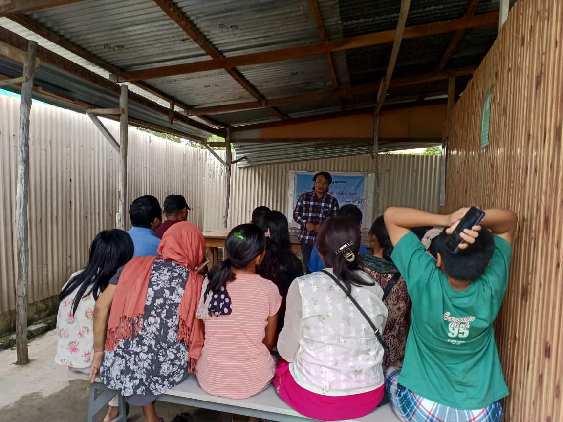 Awareness Camp at Dinthar Nghathal churachandpur