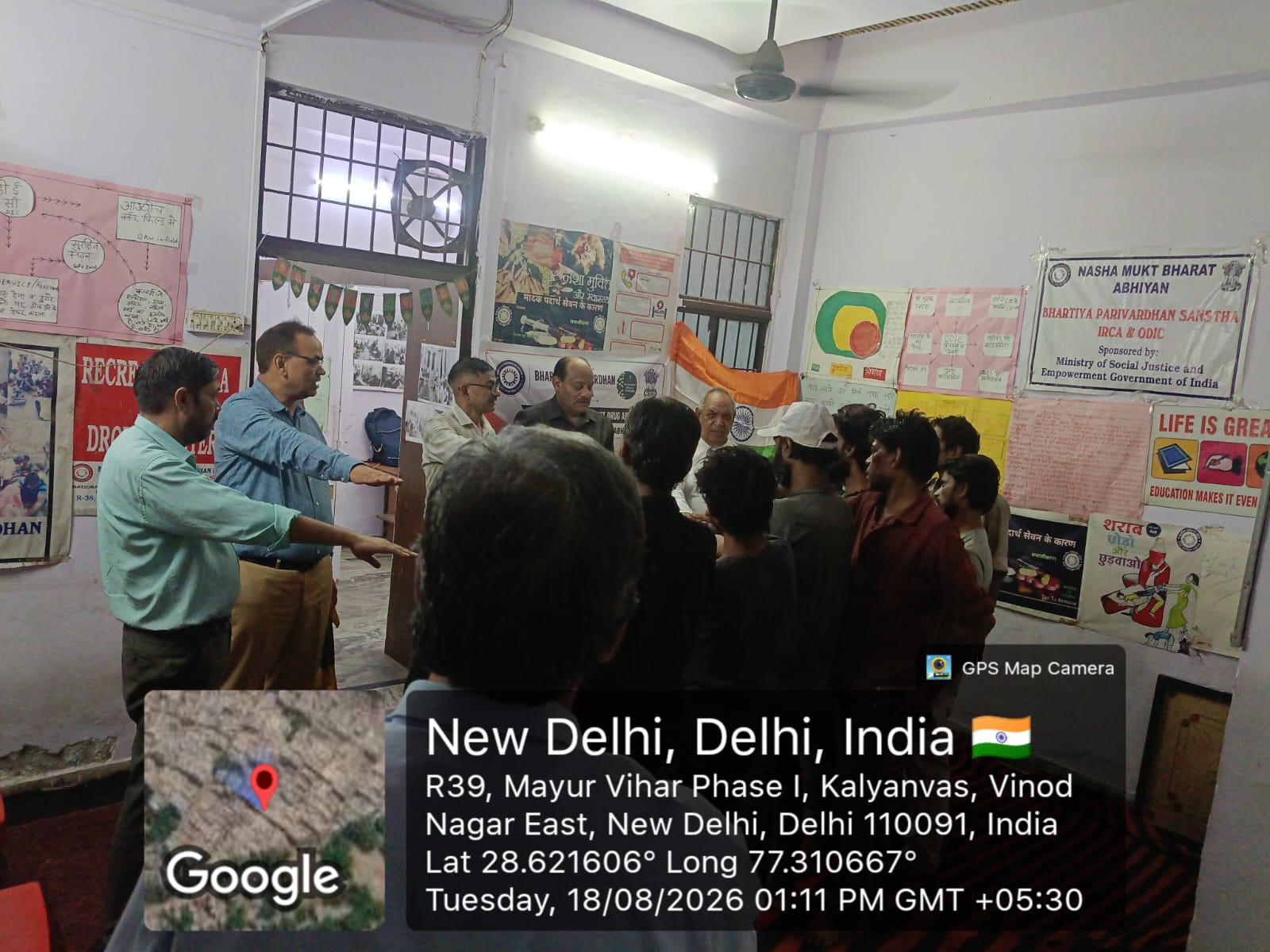 Image 1 of awareness activity at ODIC VINOD NAGAR