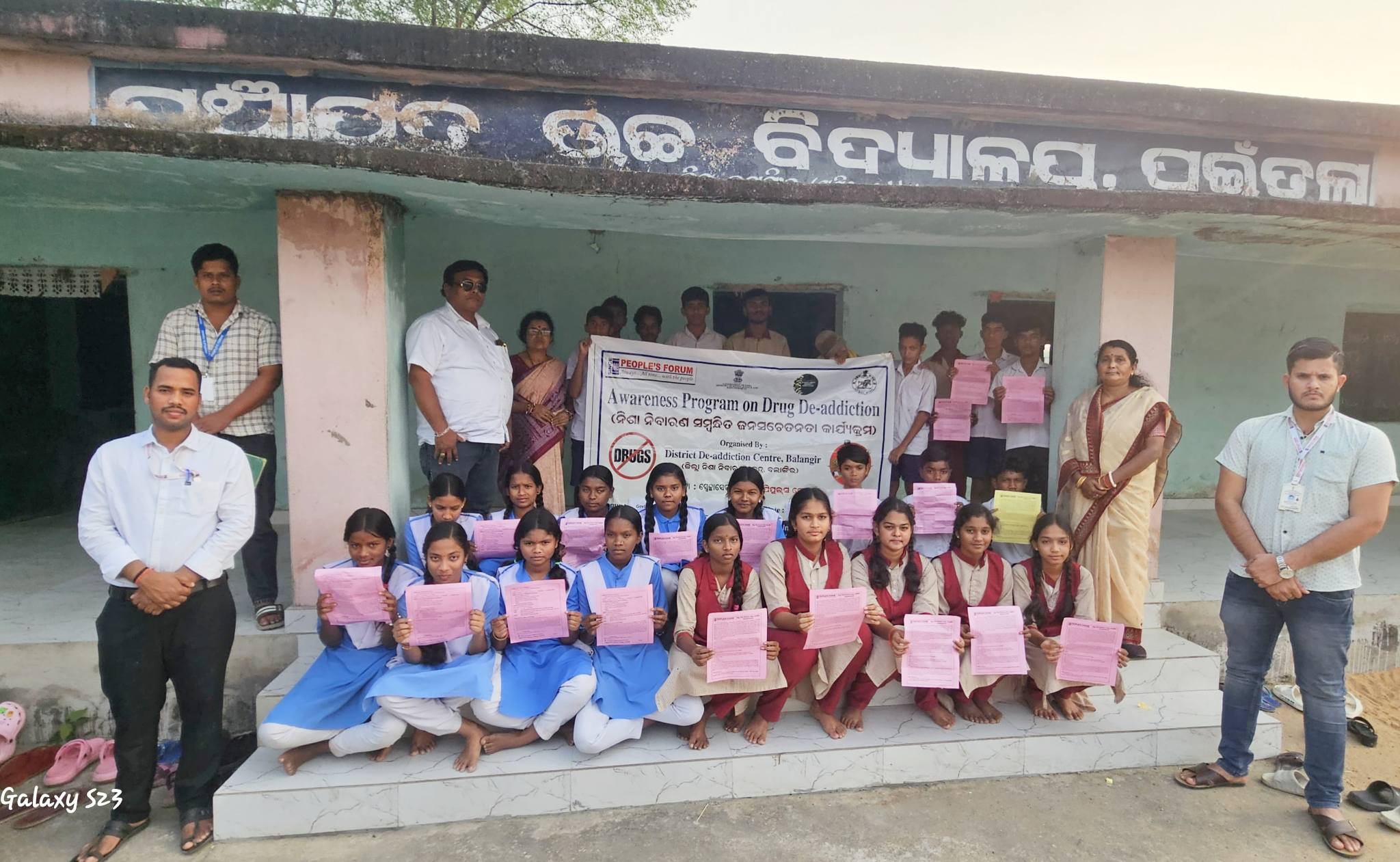 Awareness Camp at Govt. Panchayat High School, Puintala, Balangir