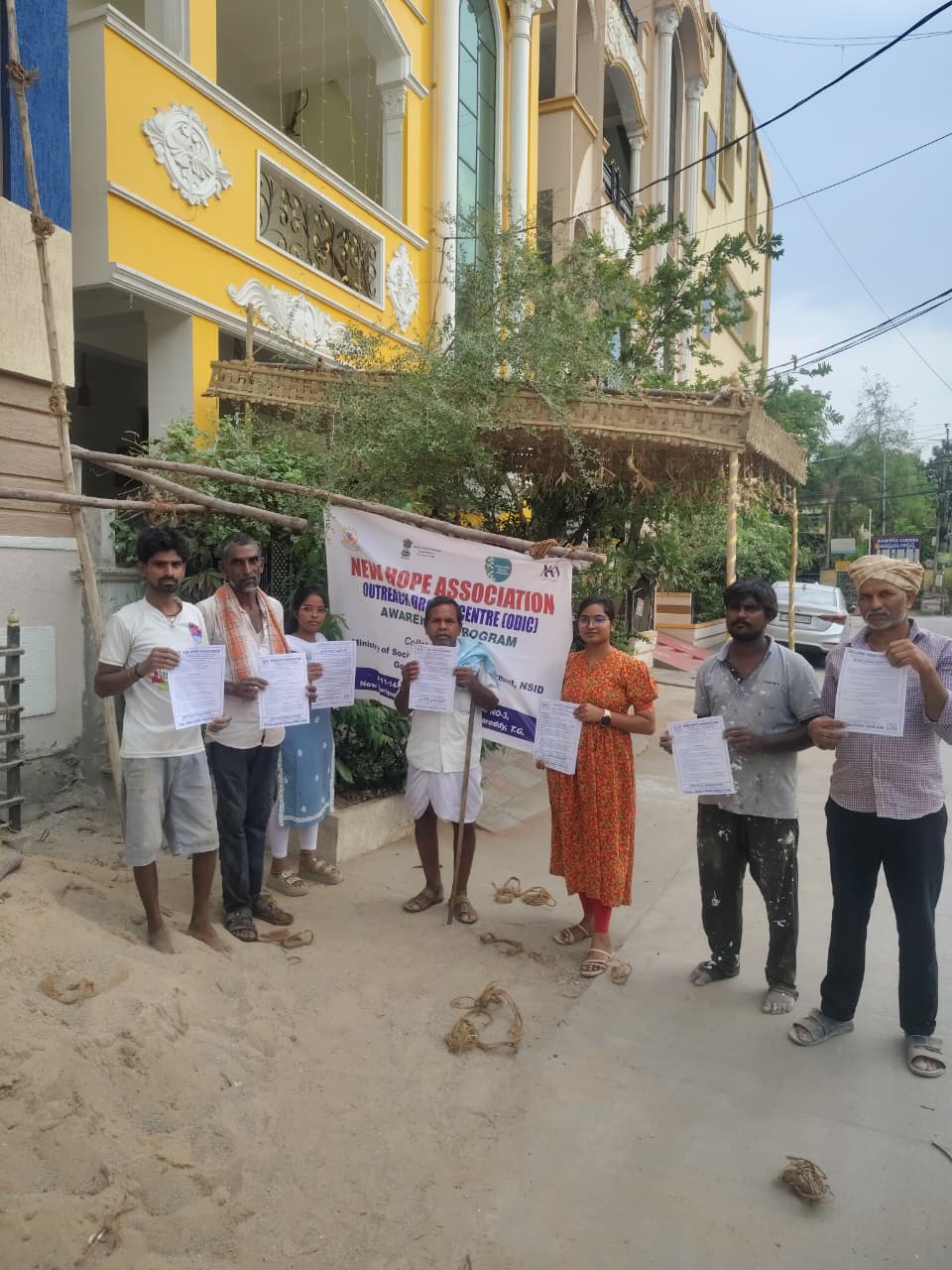 Awareness Camp at MARAGADARSHINI COLONY