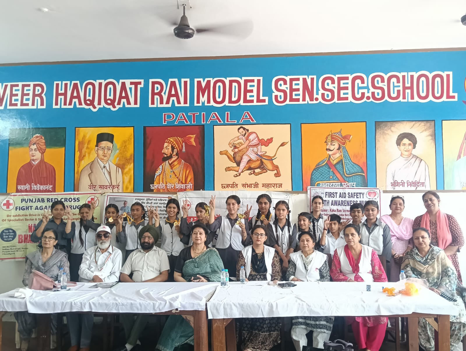 Awareness Camp at veer Haqiqat rai sen. sec. school patiala