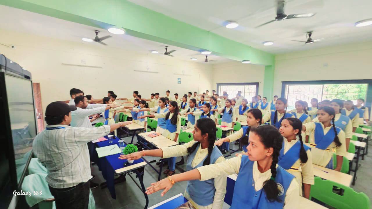 Awareness Camp at Odisha Adarsha Vidyalaya, Chandrapur, Balangir