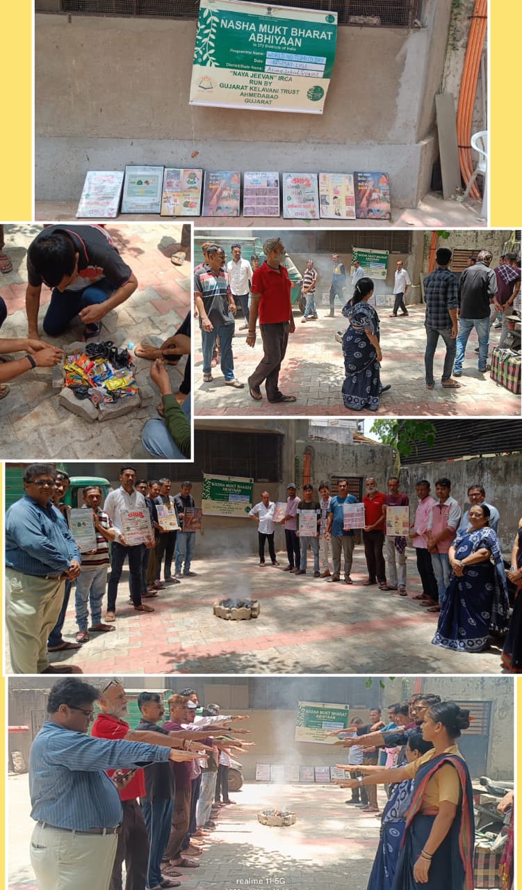 Awareness Camp at Naya jeevan irca, Mirzapur , Ahmedabad