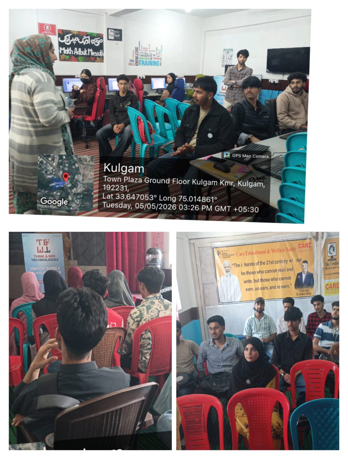 Awareness Camp at THINK AND WIN TECHNOLOGY KULGAM