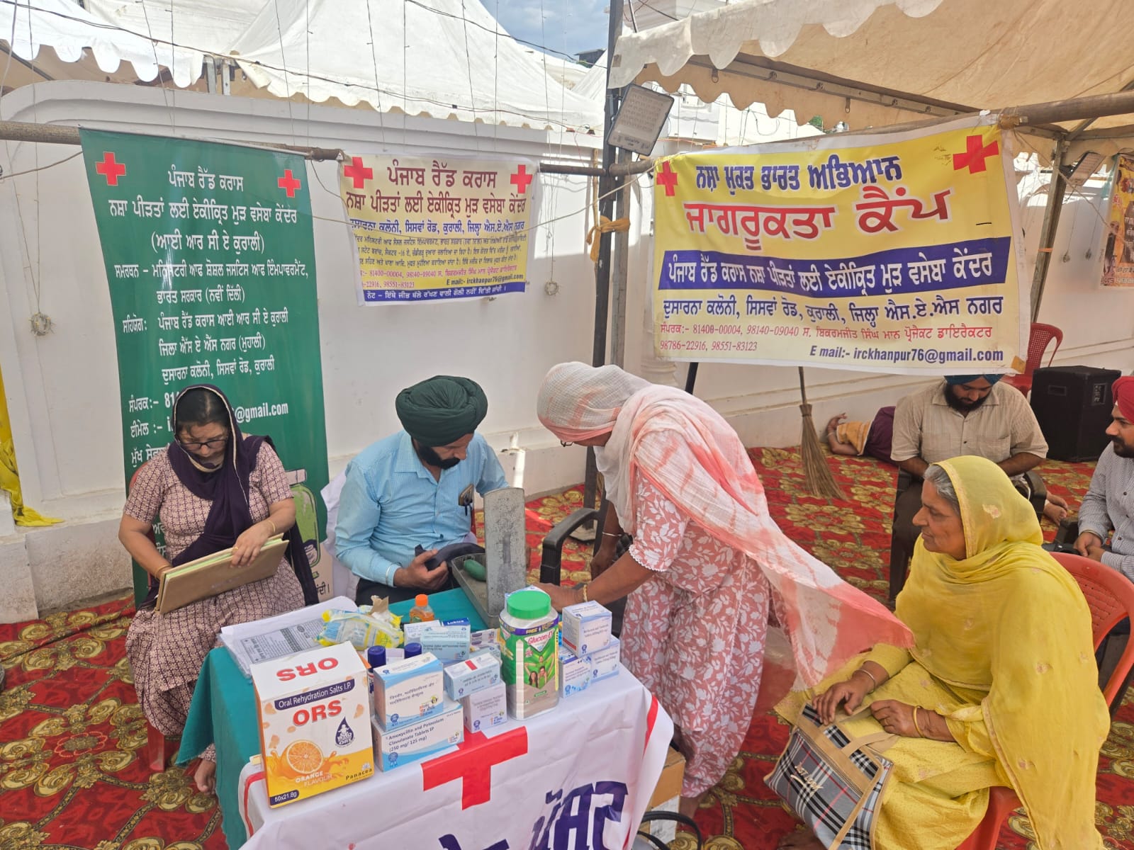 Awareness Camp at Gurdwara Sh.Kiratpur Sahib