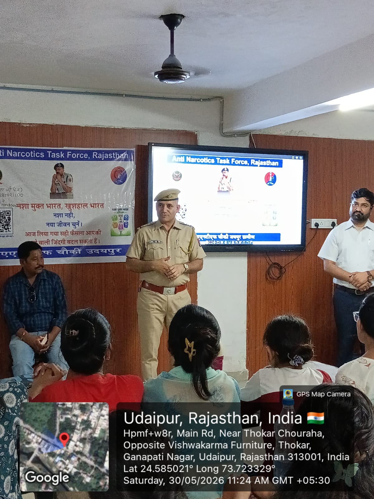 Awareness Camp at Awareness Generation and Pledge ceremony at Gyaan Jyoti Sewa Sansthan by Aarogya DDAC, Udaipur