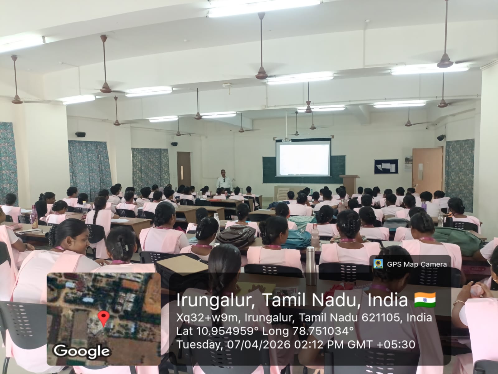 Awareness Camp at SRM College of Nursing, trichy