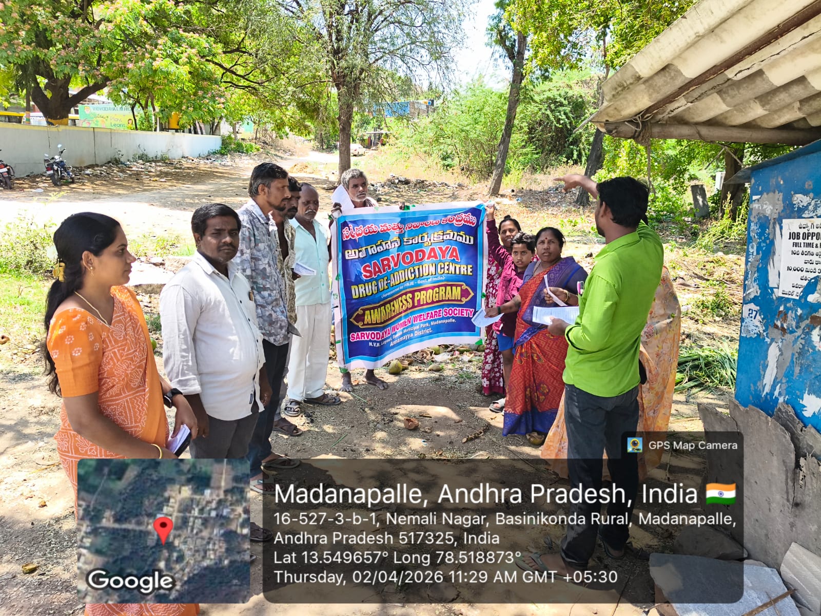 Awareness Camp at nemali nagar