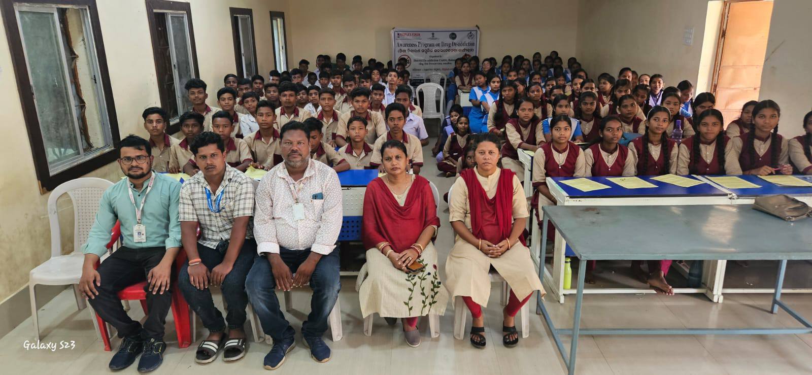 Awareness Camp at Netrabhanu High School, Jarasingha, Balangir
