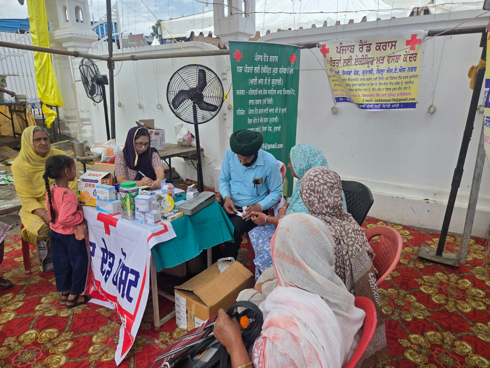 Awareness Camp at Gurdwara Sh.Kiratpur Sahib