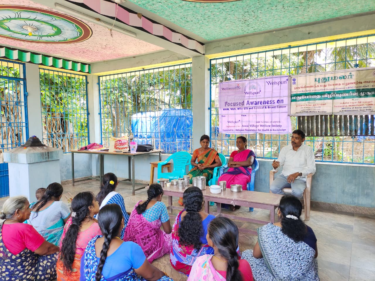 Awareness Camp at Mariamman Kovil Sangamangalam