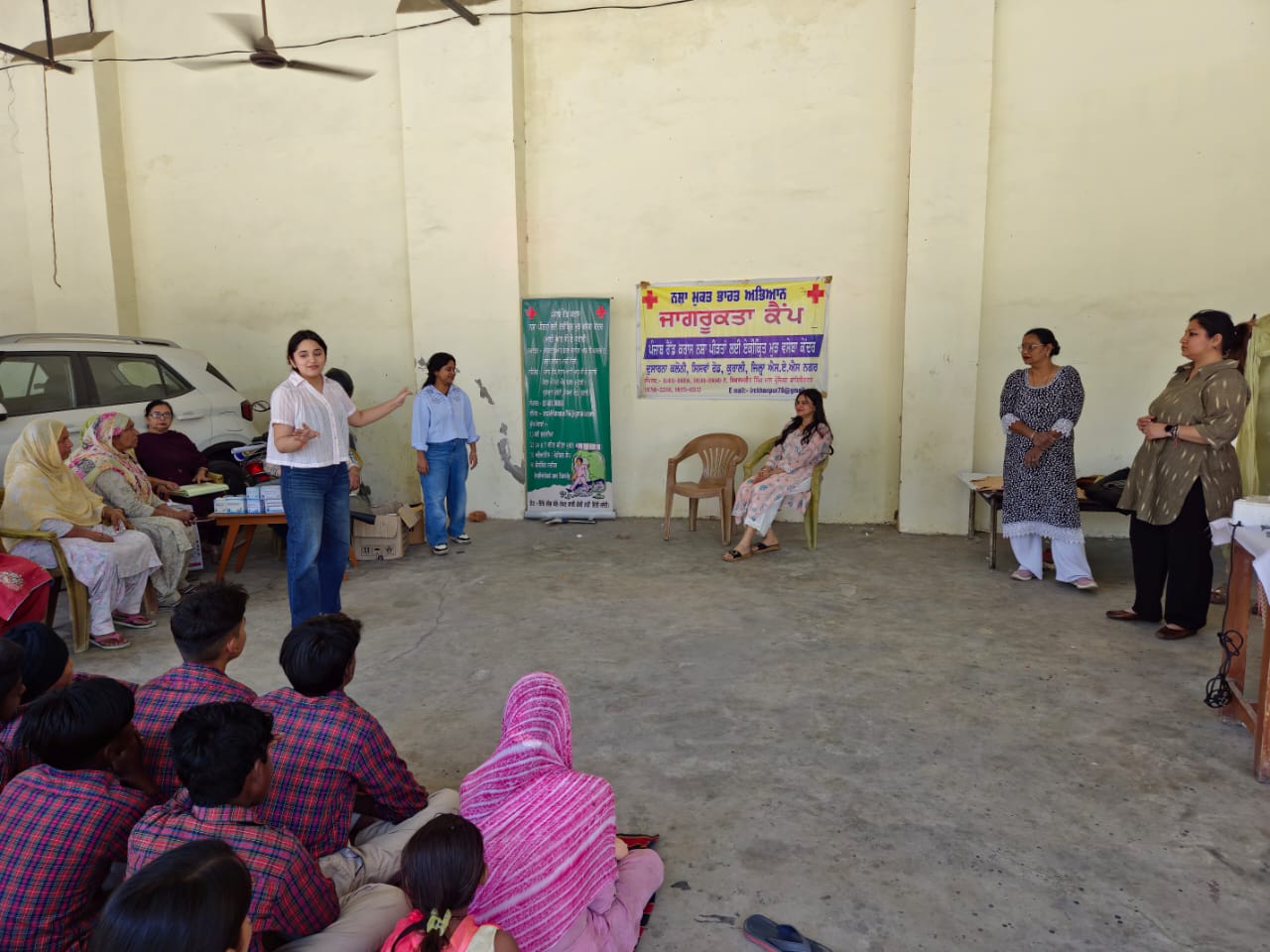Awareness Camp at Vill.Chhat bir