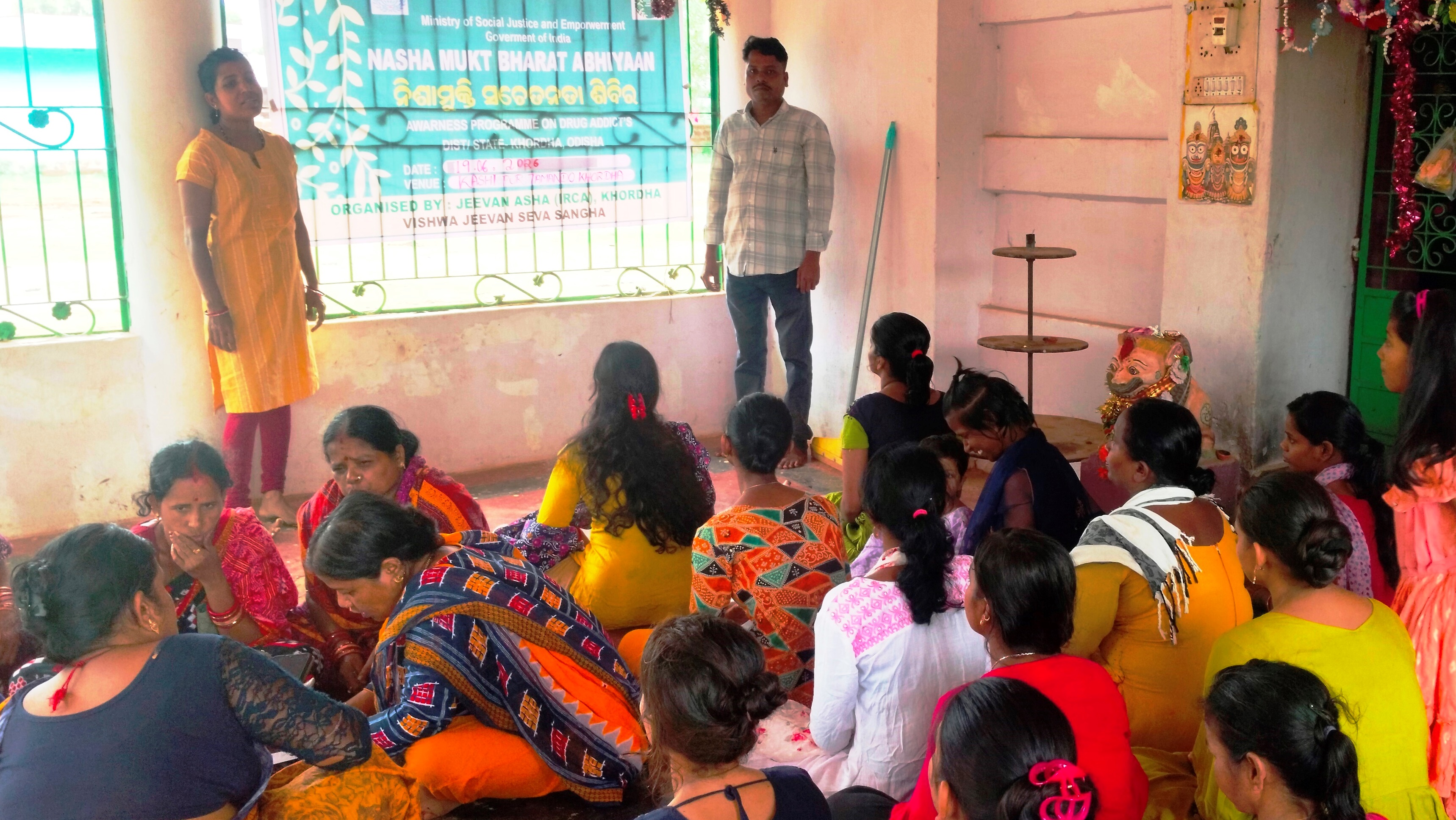 Awareness Camp at Kasipur  Tamando Trinath mandir